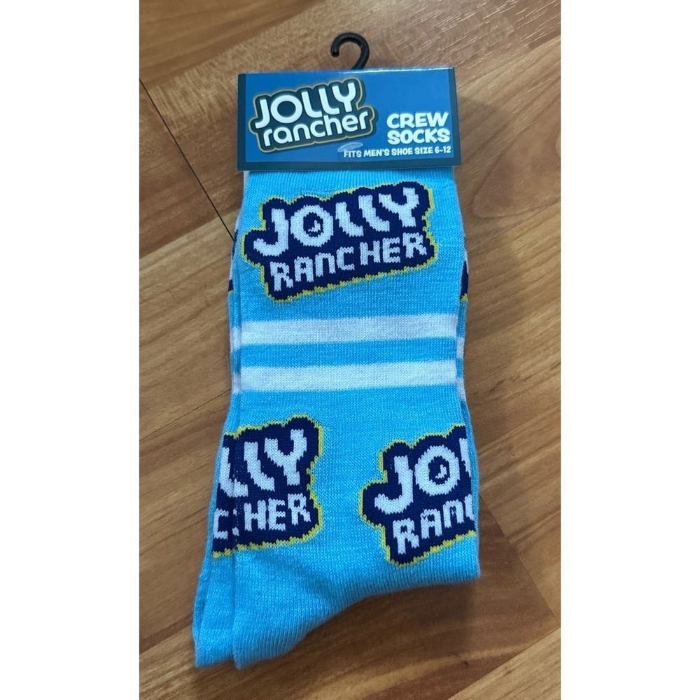 Jolly Rancher novelty crew socks